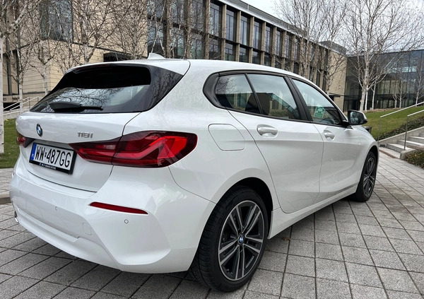 BMW Seria 1 cena 96000 przebieg: 41000, rok produkcji 2020 z Warszawa małe 92